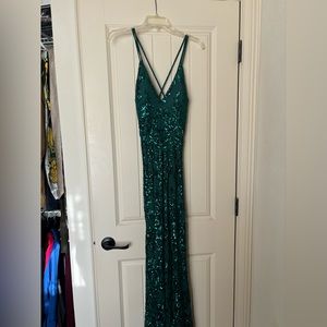 Green Formal/Prom Dress